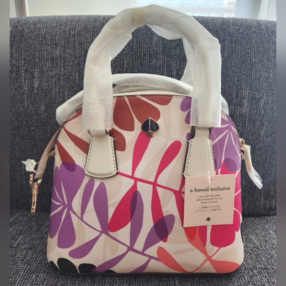 Kate Spade Hawaii Exclusive Sylvia Medium Dome Satchel Crossbody